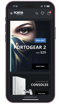 magento 2 eshop v mobile